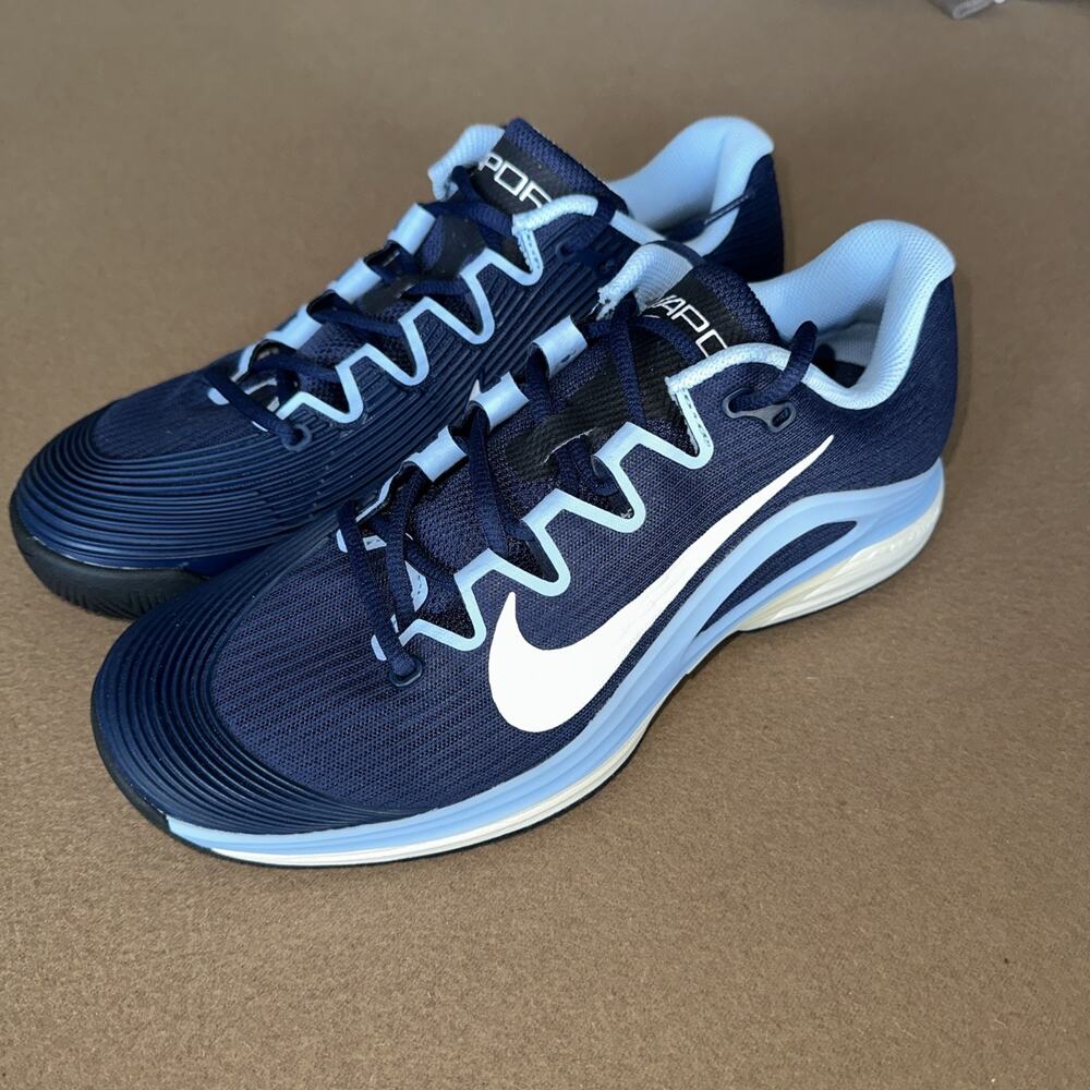 Nike Zoom Vapor 12 HC Mens Tennis Shoes Midnight Navy FV5552-402 Mens 6.5 Wmns 8